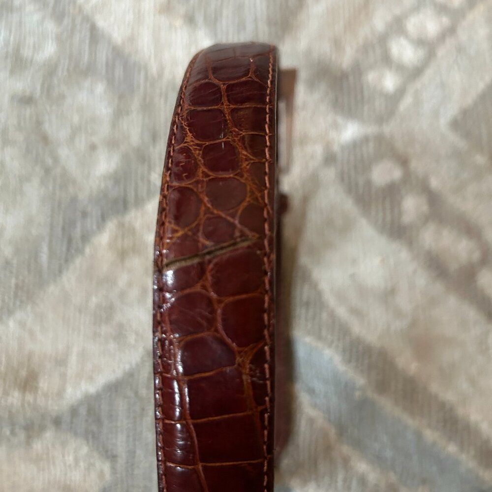Ralph Lauren Collectioin alligator belt 26